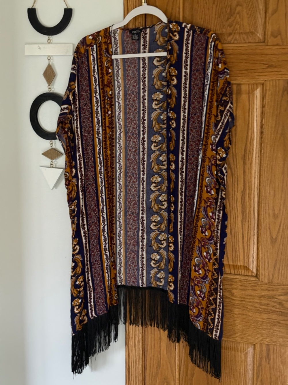 Rue21 Boho Fringe Kimono